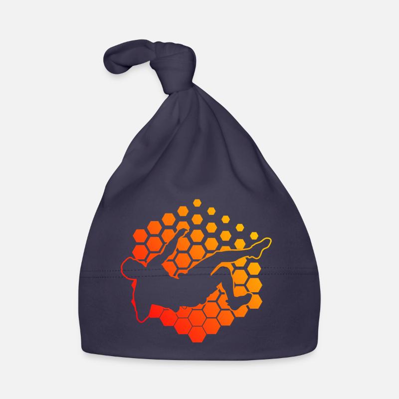 Damen Klettern Climbing Kletterer Boulder Baby Bio-Mütze