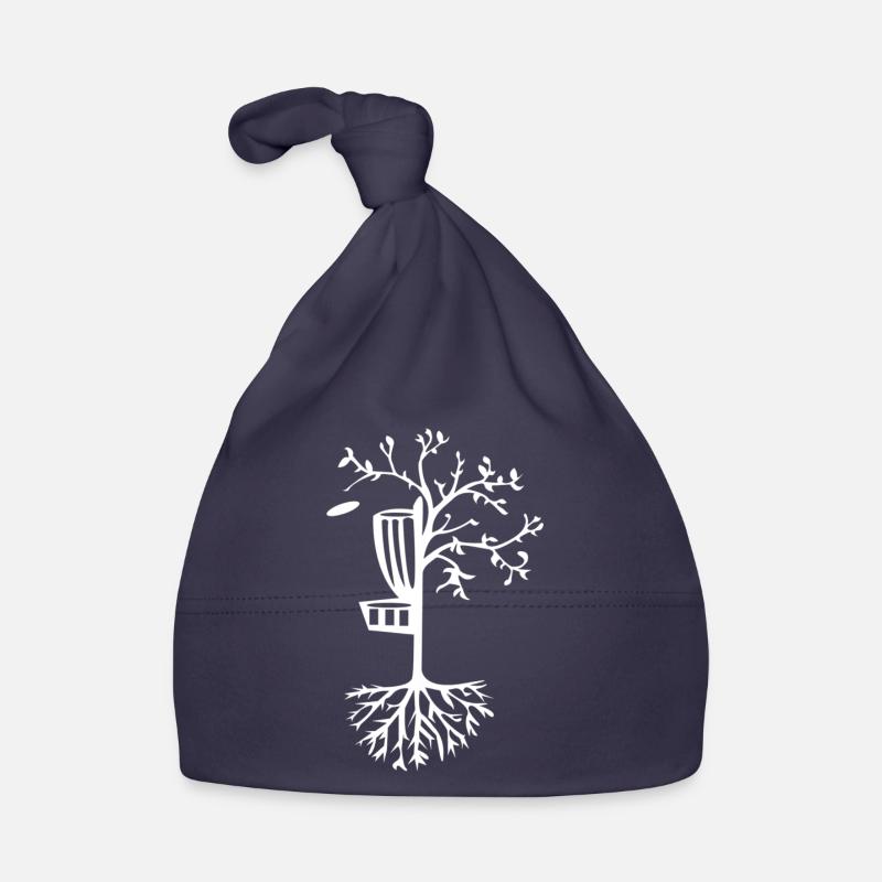 Disc Golf Tree Frisbee Game Player Organic Baby Cap