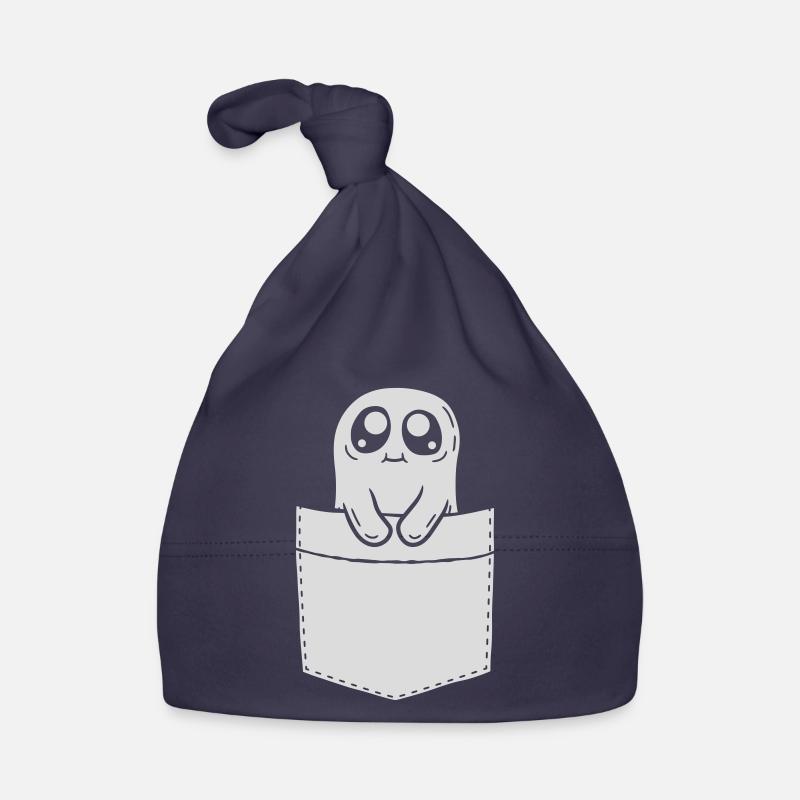 Comic Ghost Take Chest Pocket Bonnet bio Bébé