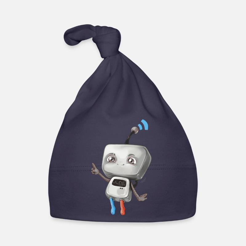 Petit robot Bonnet bio Bébé