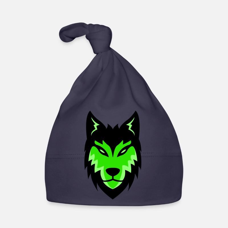 wolf Baby Bio-Mütze