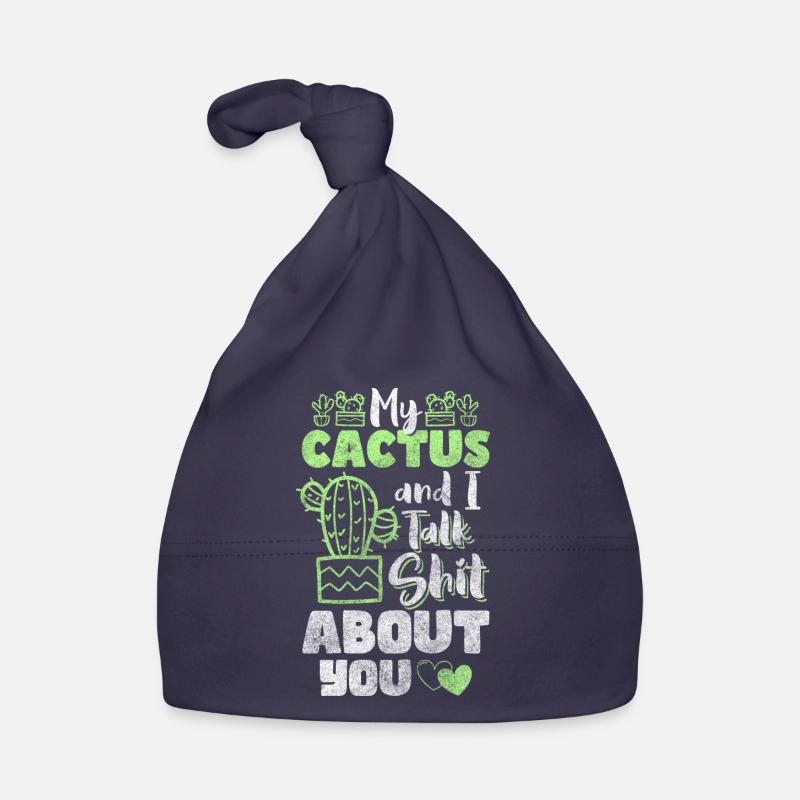 Cactus Water Hug Organic Baby Cap