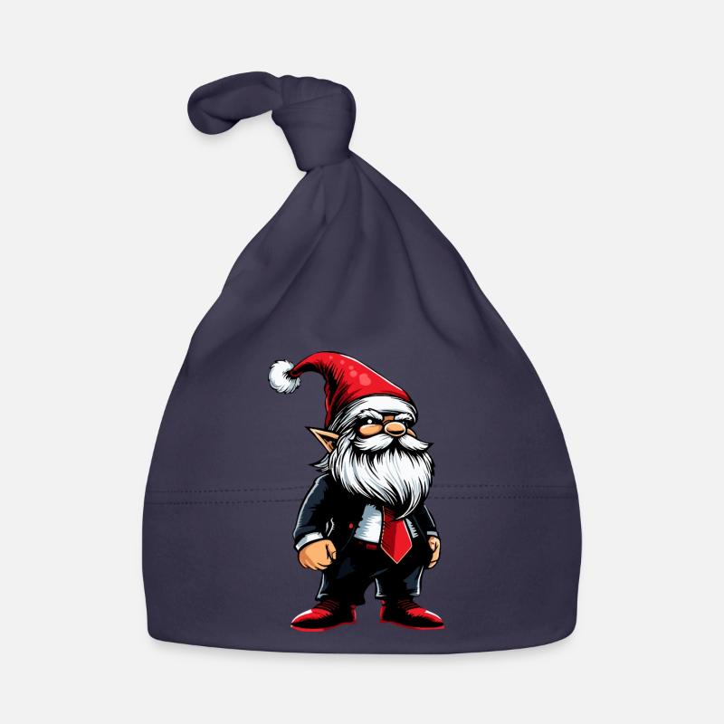 Gnome Christmas Gnome Organic Baby Cap
