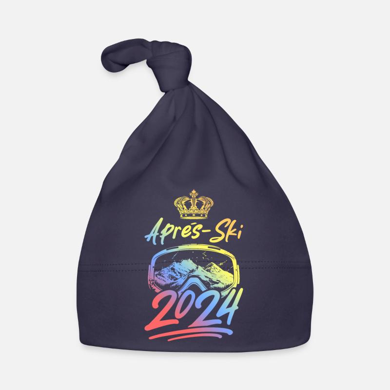 Masque de ski après-ski 2024 coloré Bonnet bio Bébé
