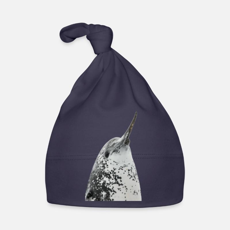 Narwhal Organic Baby Cap