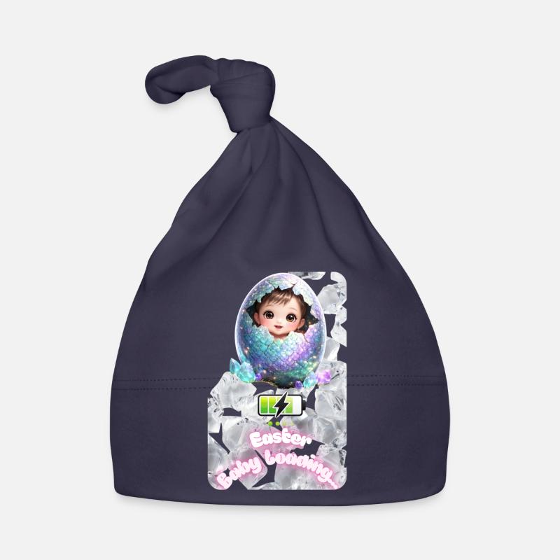 Easter Bud Baby Egg Explosion Organic Baby Cap