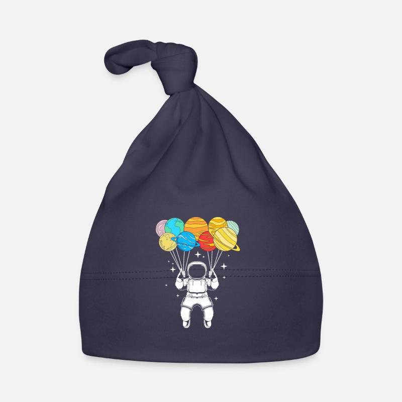 Universe Solar System Organic Baby Cap