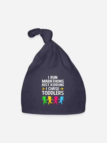 Kindergarten Education Educator Educator - Organic Baby Cap - navy - Front