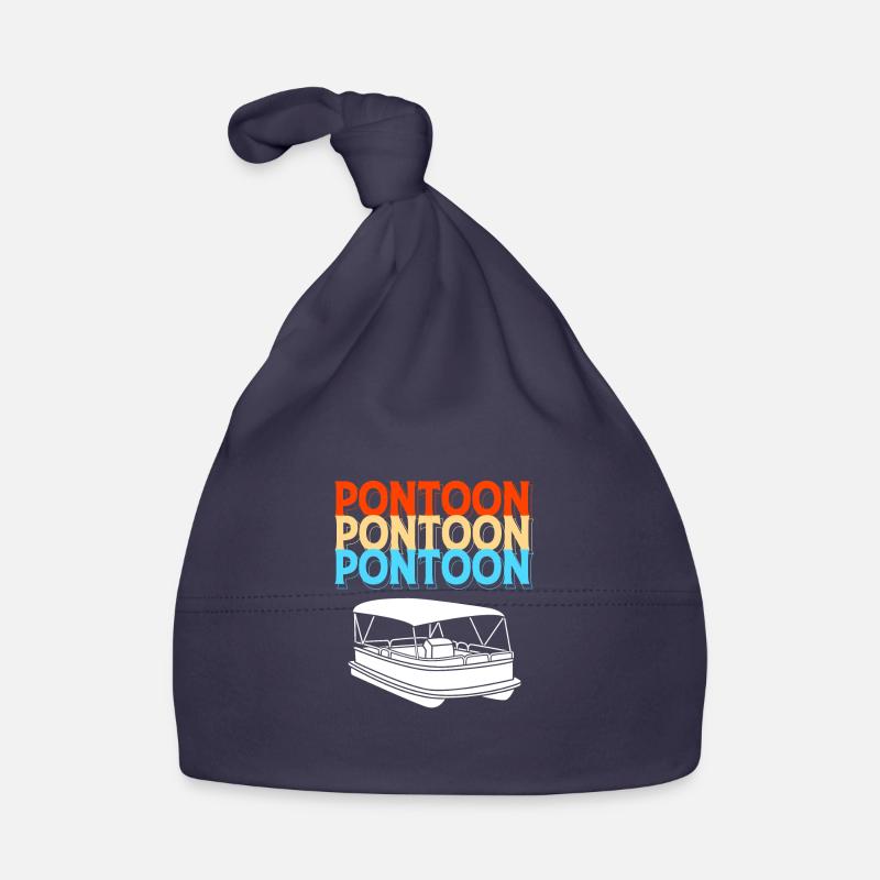 Pontonboot Boot Boote Baby Bio-Mütze