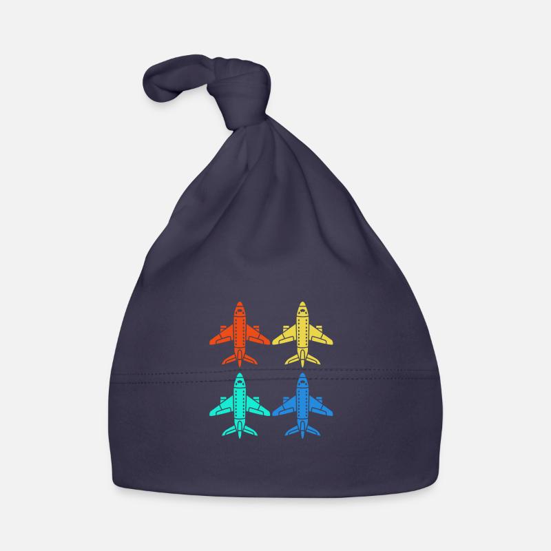 Pilot Airplane Organic Baby Cap