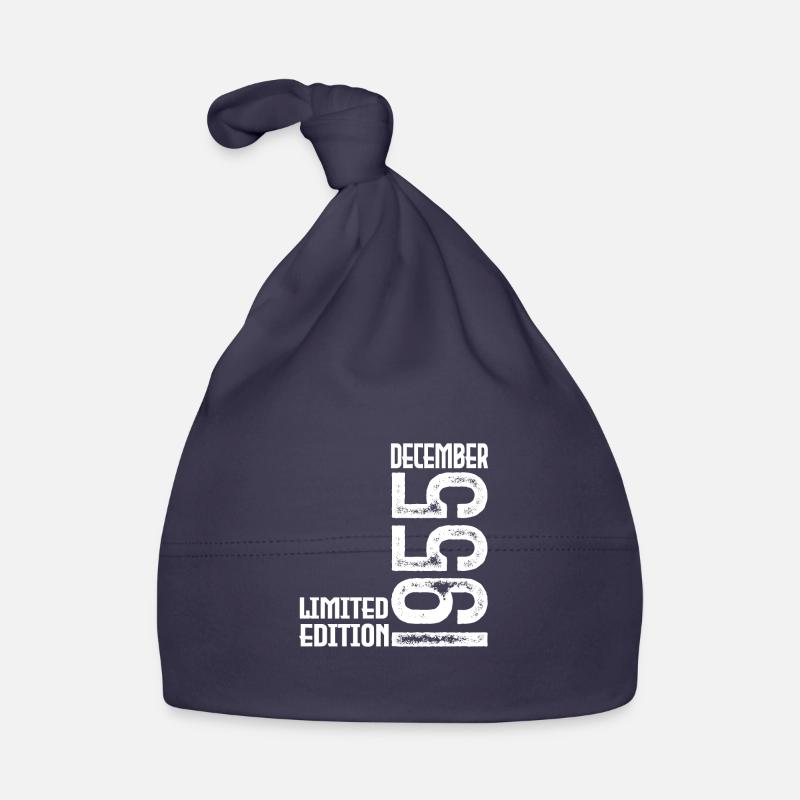 December 1955 Anniversary Gift. December 1955. Organic Baby Cap