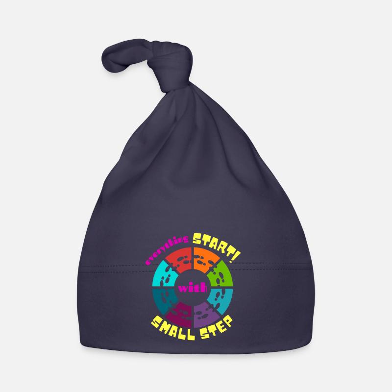 everything start with small step Organic Baby Cap