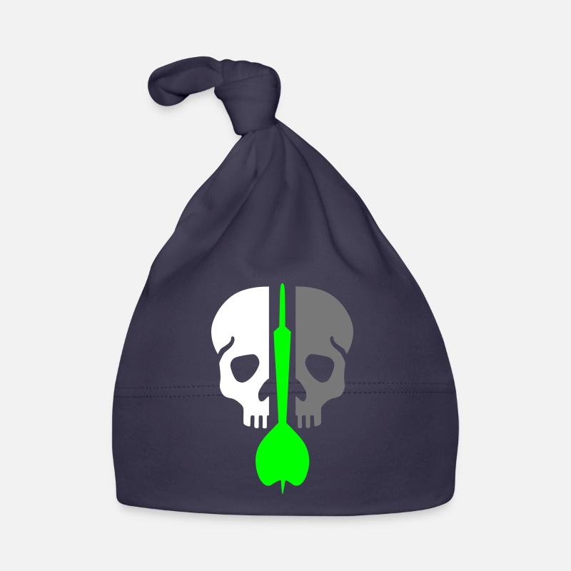 Split skull and dart Organic Baby Cap