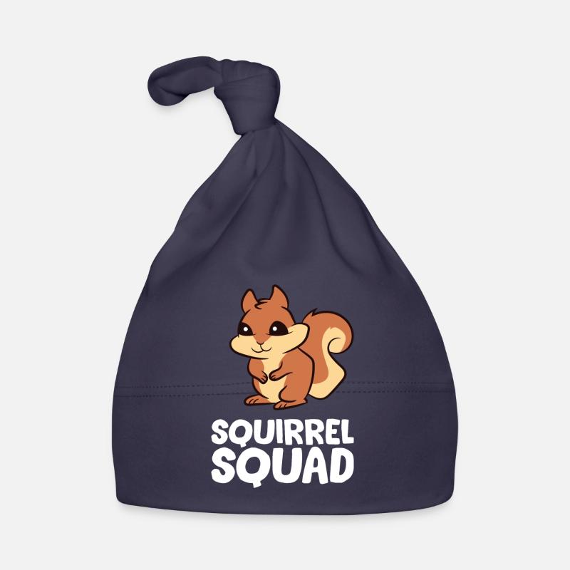 Squirrel - Squirrel Squad Organic Baby Cap