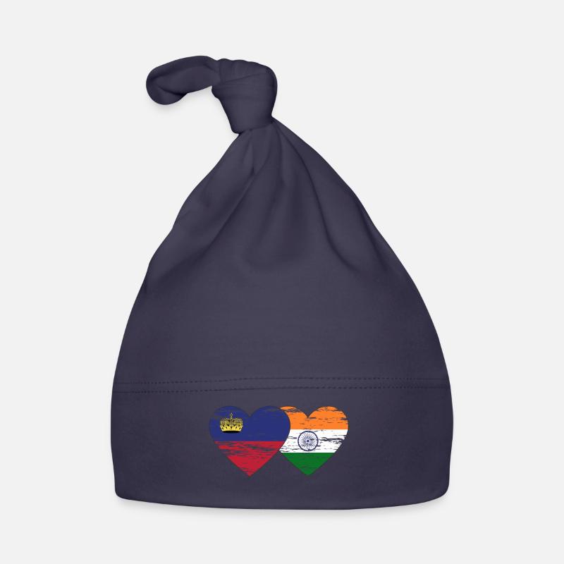 Liechtenstein Inde drapeau utilisé Bonnet bio Bébé