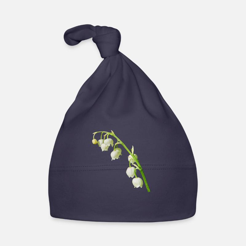 Maiglöckchen Frühling Baby Bio-Mütze
