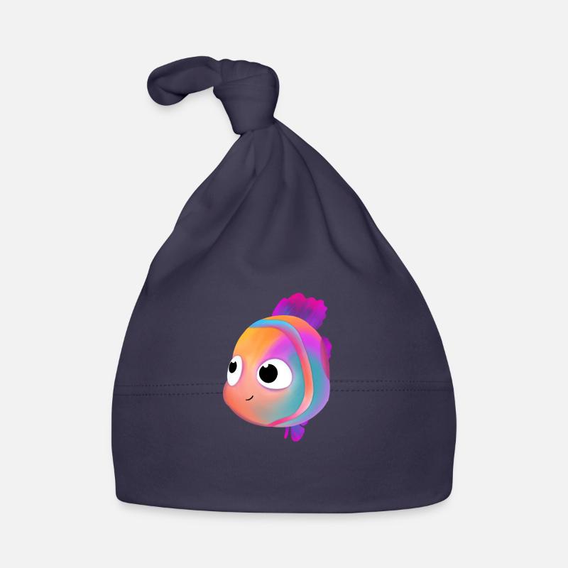 Cute Fish Organic Baby Cap