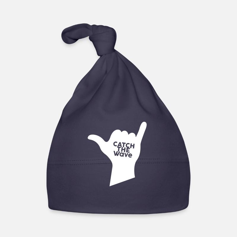 Surfing Surfboard Surfer Gift Idea Organic Baby Cap