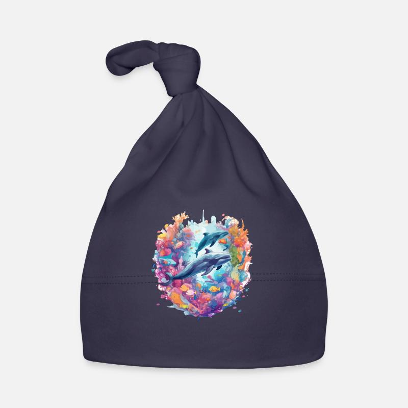 Les baleines Bonnet bio Bébé