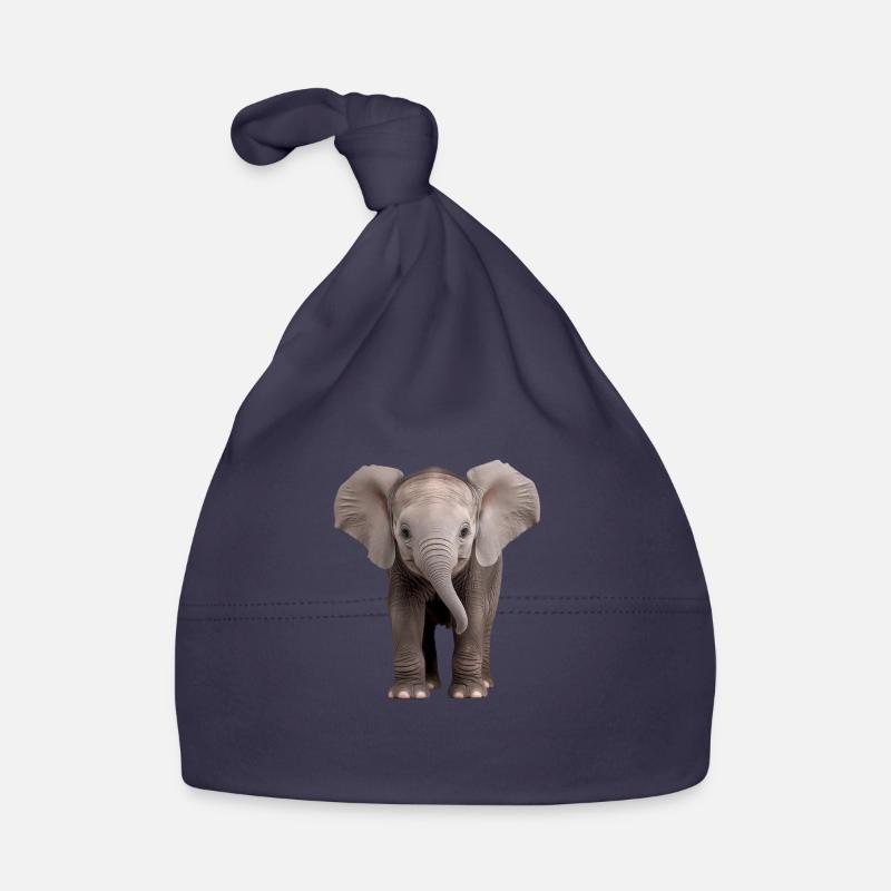 Bébé éléphant Elefant Bonnet bio Bébé