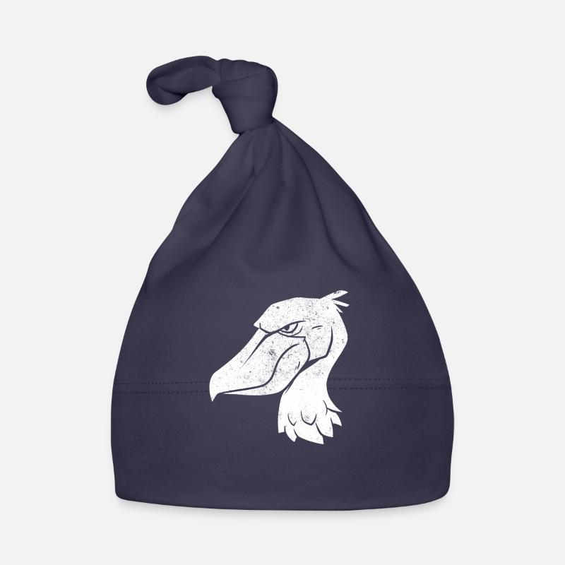 Bec-de-chaussure Ornithologue Forêt I Cadeau Bonnet bio Bébé