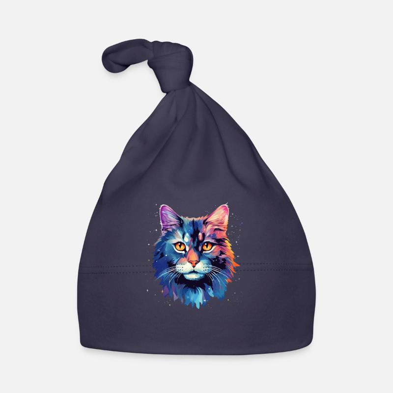 Beau chat pour les fans de chats, cadeau pour chat Bonnet bio Bébé