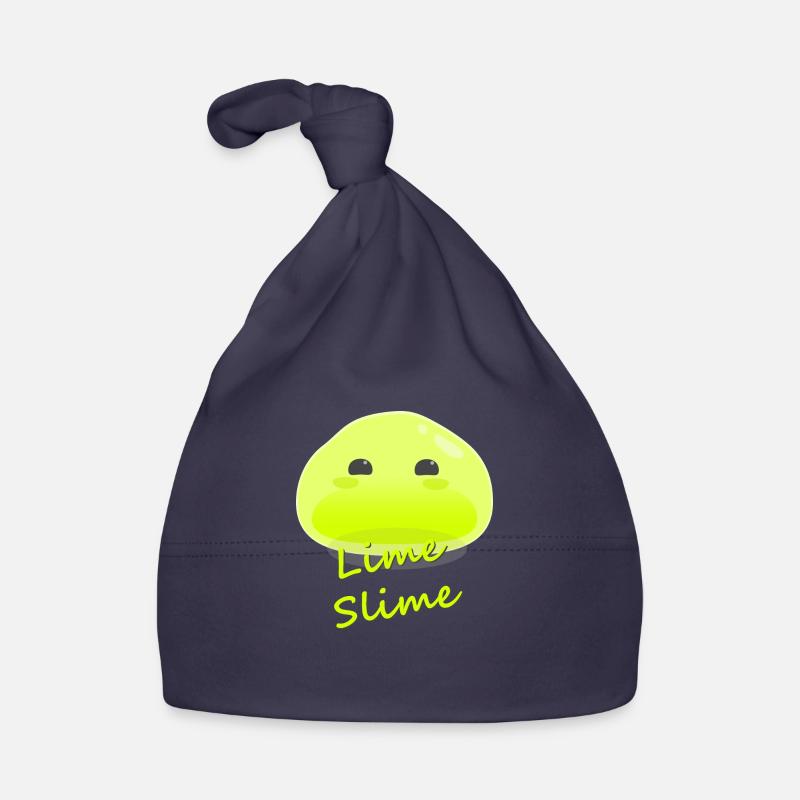 Lime Slime Organic Baby Cap