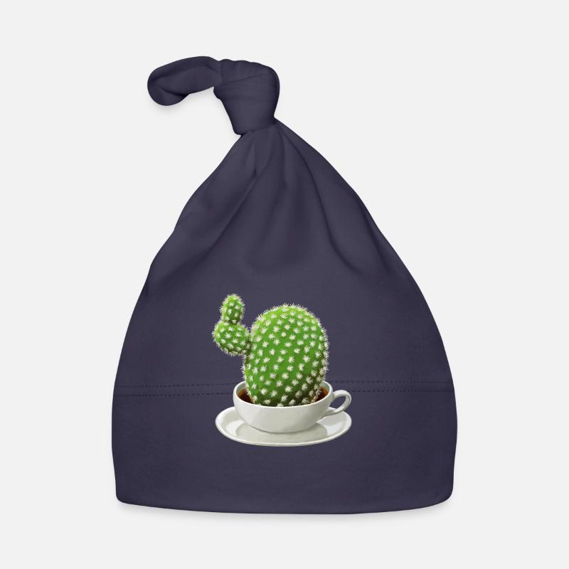 Kaffee-Kaktus Baby Bio-Mütze