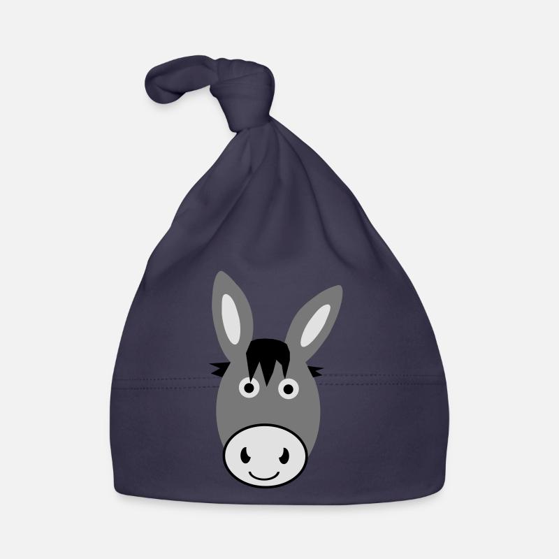 Cute Donkey Organic Baby Cap