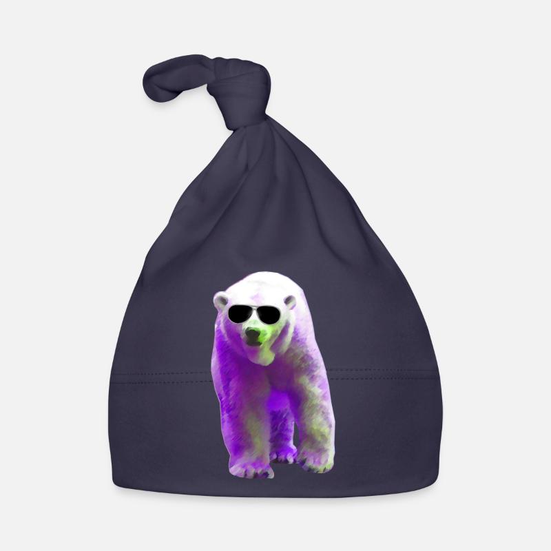 Polar Bear - Eisbär Baby Bio-Mütze