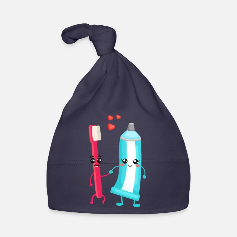 Toothbrush & Toothpaste Pair Gift for Dentists Organic Baby Cap