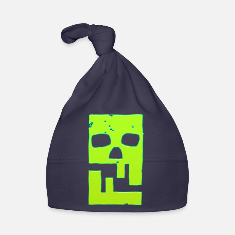 Hacking Hacks Hacker Malware Logo Emblem Baby Bio-Mütze