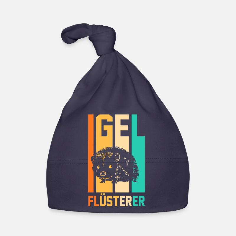 Tiermotiv Igel Baby Bio-Mütze