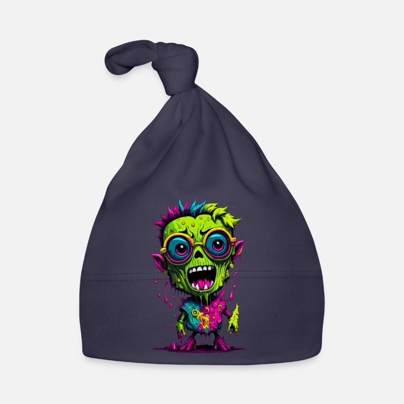 Zombie cool coloré Bonnet bio Bébé