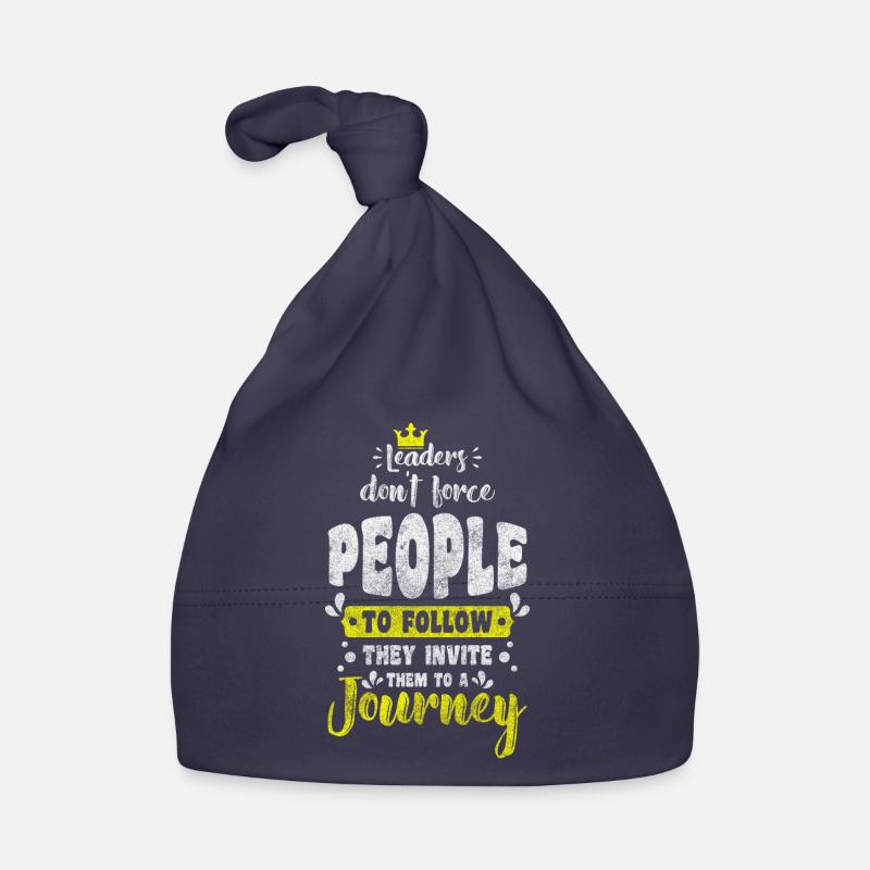 Succès des collègues - Bonnet bio Bébé - marine