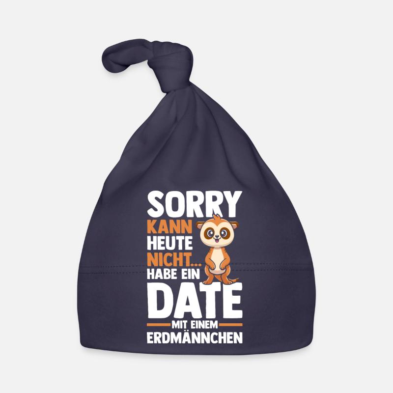 Erdmännchen Baby Bio-Mütze
