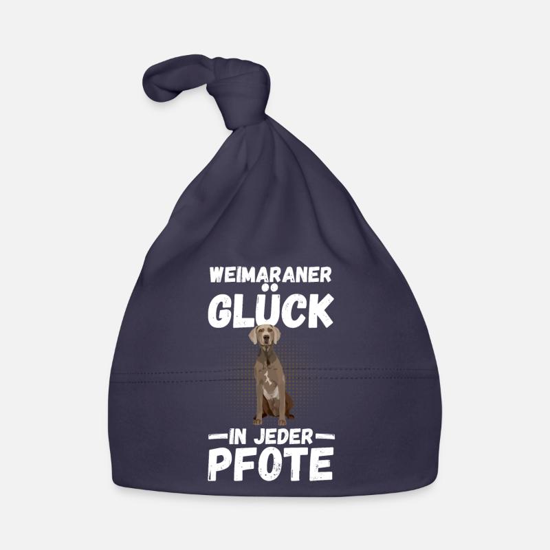 Braque de Weimar chien Bonnet bio Bébé