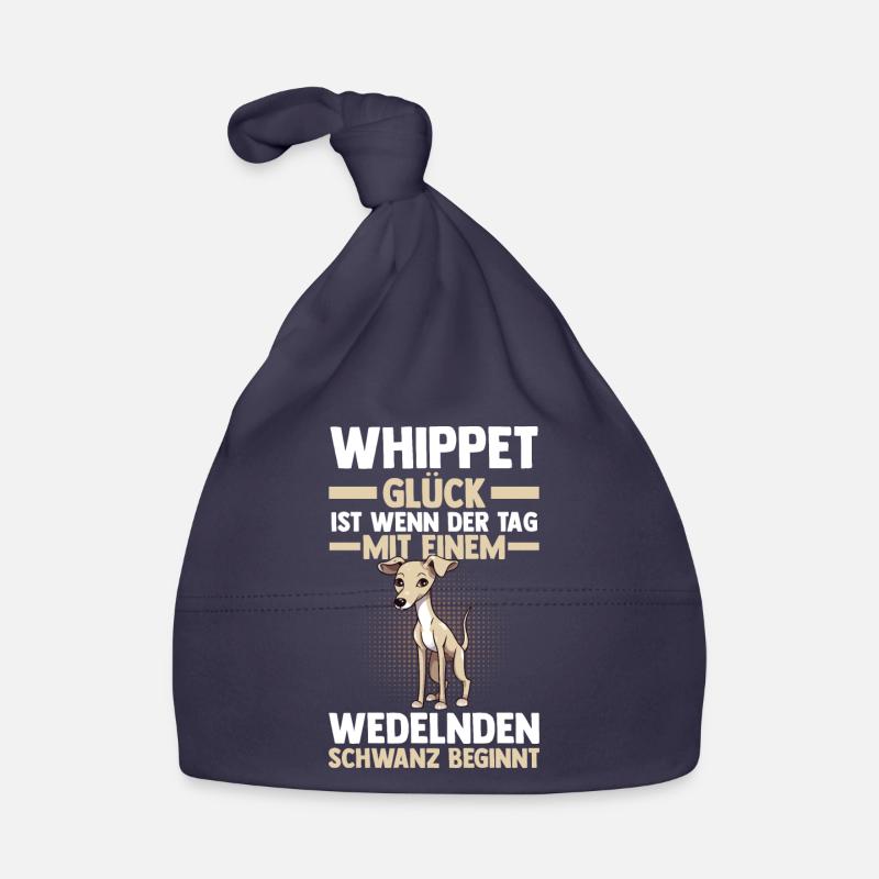 Chien Whippet Bonnet bio Bébé