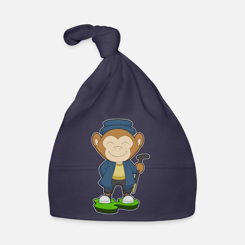 Bâton de marche Monkey Pensioner Bonnet bio Bébé