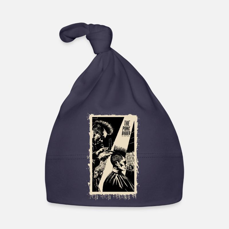 Punk barber sharp cuts Organic Baby Cap