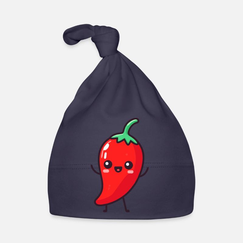 Glücklicher Peperoni Baby Bio-Mütze