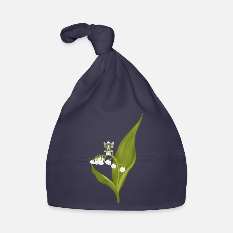 Maiglockchen Elfe Baby Bio-Mütze