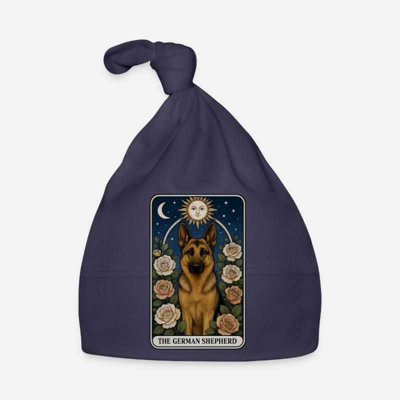 Deutscher Schäferhund Baby Bio-Mütze