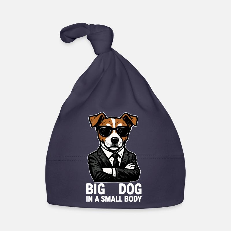 Jack Russell Terrier Anzug Chef Hund Geschenk Baby Bio-Mütze