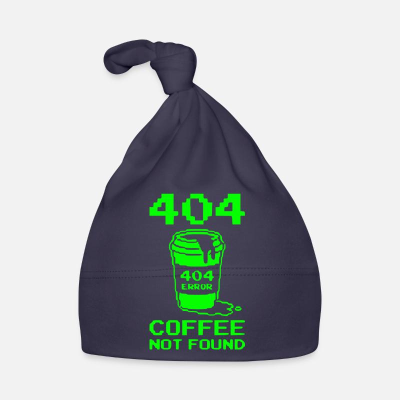 404 Not Found, Software Developer Shirt, Hoodie Baby Bio-Mütze