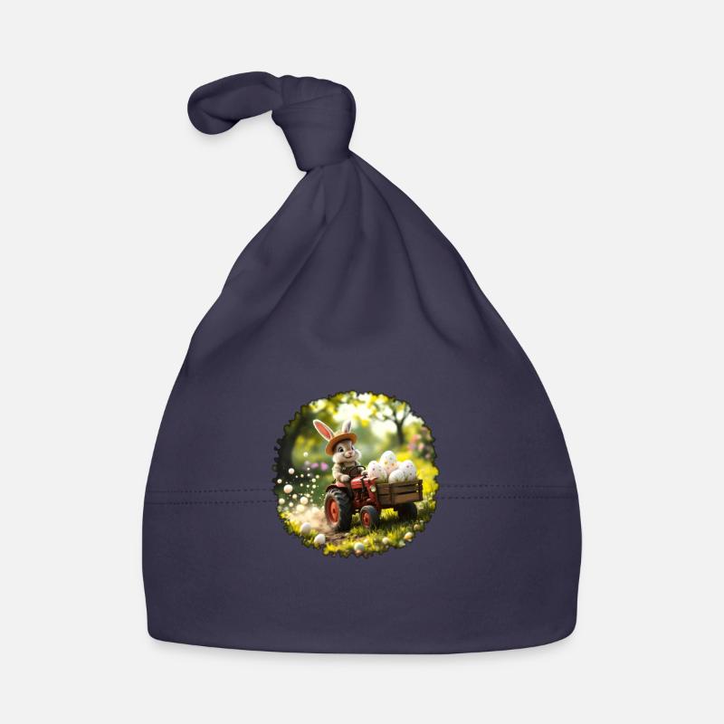Easter Bunny Organic Baby Cap