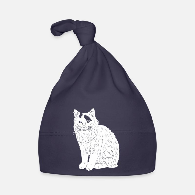 Türkisch Van Katze Baby Bio-Mütze