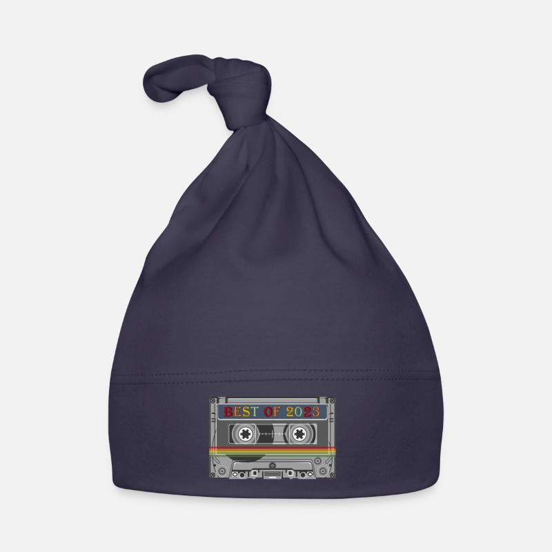 Bande 2023 - Bonnet bio Bébé - marine