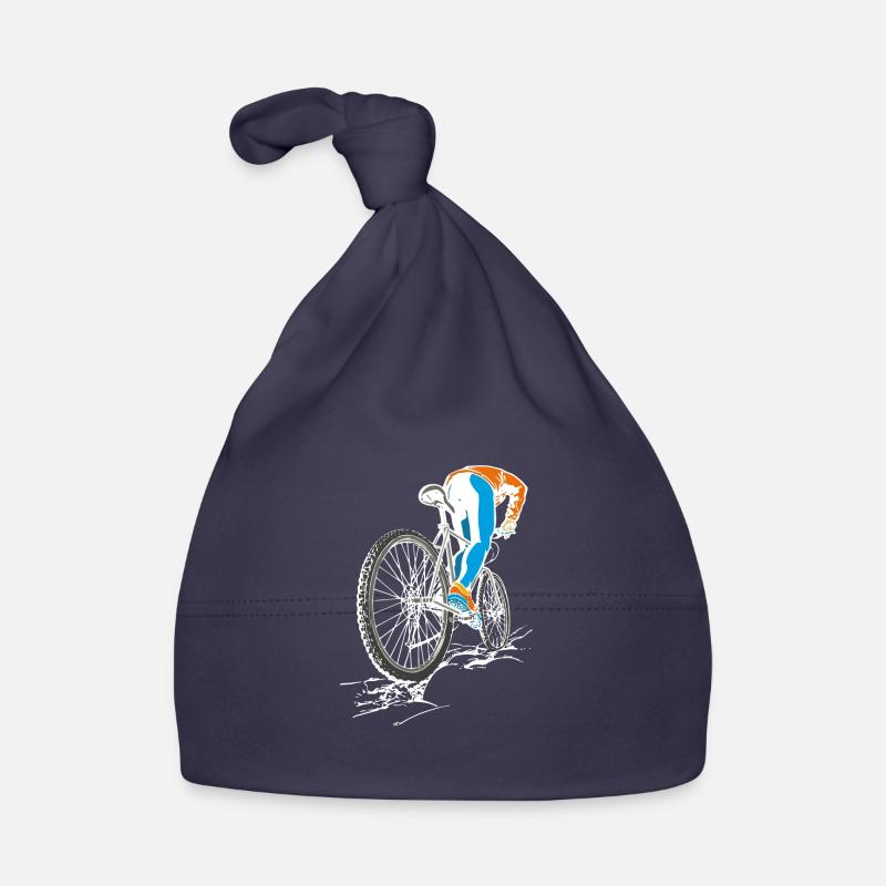 Mountain bikers, Organic Baby Cap