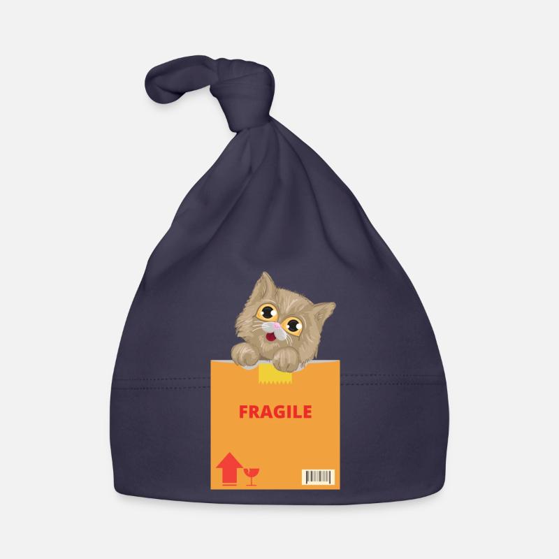 Zerbrechliche Katze Baby Bio-Mütze